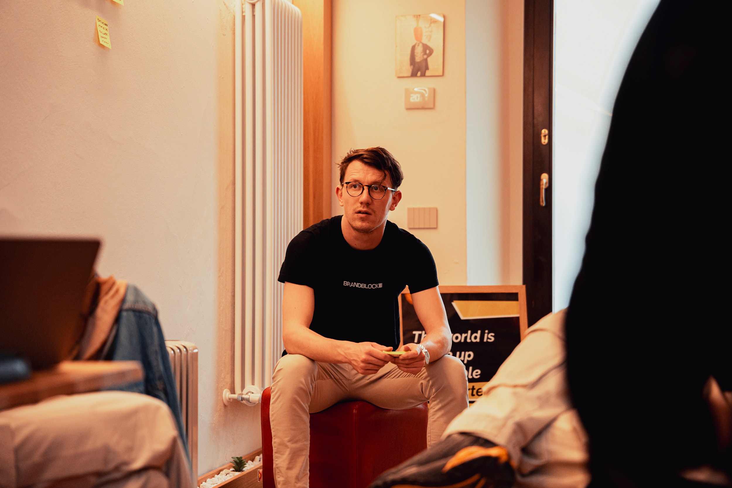 Inside the BRANDBLOCK studio